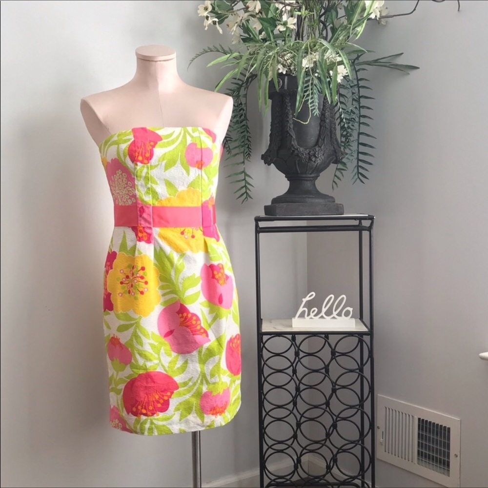 LILLY PULITZER  Strapless DRESS